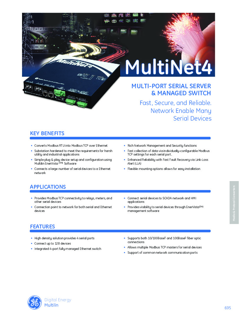 First Page Image of MN4-HI-XX-A1-X MN4 Brochure.pdf